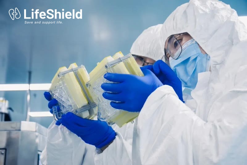 Lungshield Medical ISO 13485 TÜV SÜD quality milestone
